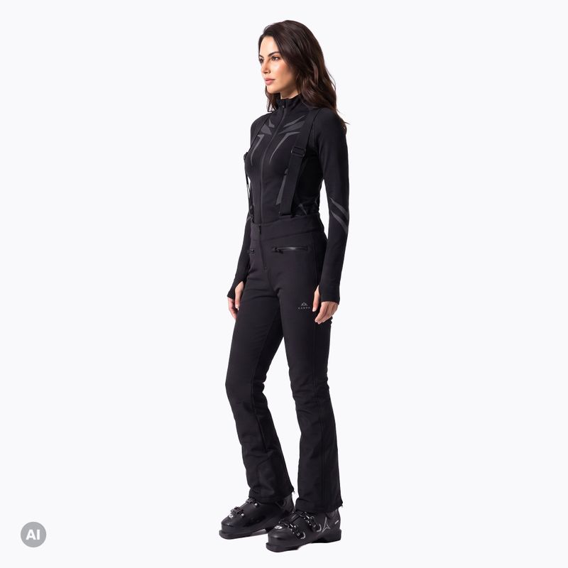 Dámske lyžiarske nohavice KADVA Zera WMNS WP 8K/5K SOFTSHELL čierne 3