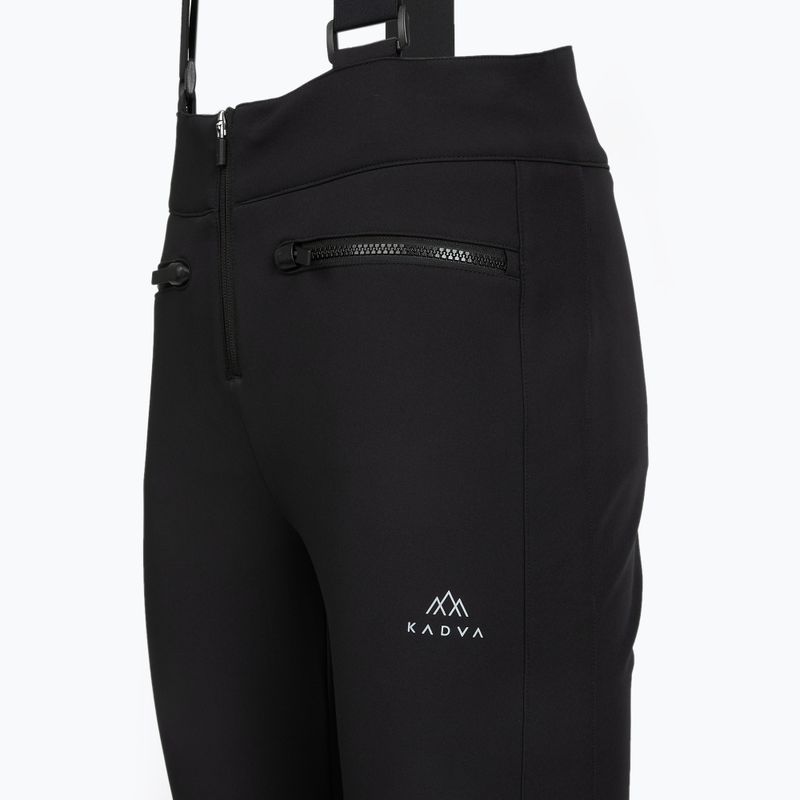 Dámske lyžiarske nohavice KADVA Zera WMNS WP 8K/5K SOFTSHELL čierne 3