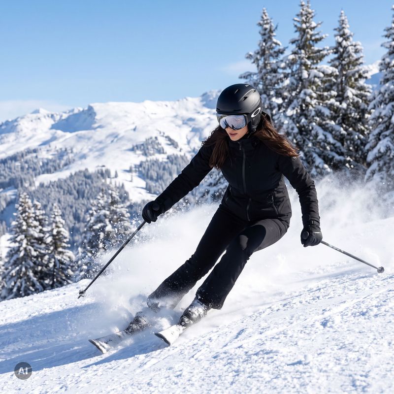Dámske lyžiarske nohavice KADVA Zera WMNS WP 8K/5K SOFTSHELL čierne 4