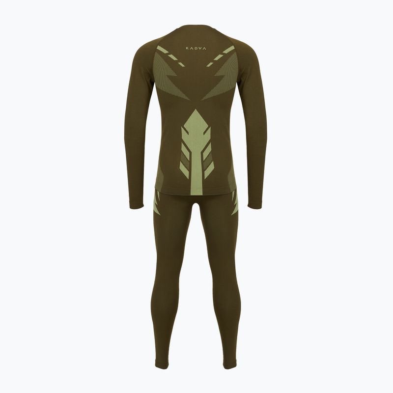 Pánska termo súprava KADVA Alpinestep Thermo SH Light Plus Set Green 2