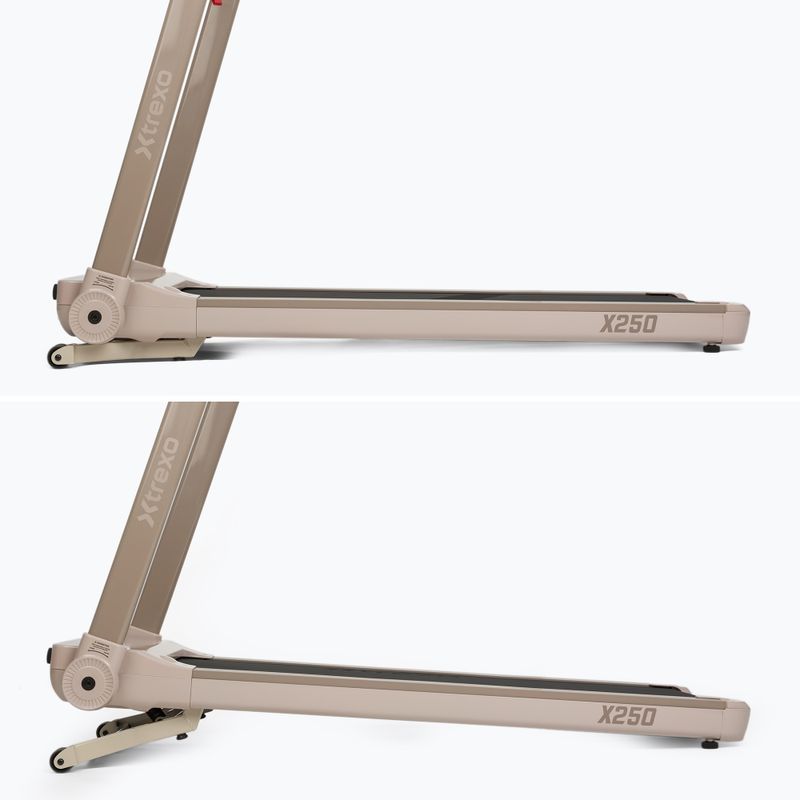 Elektrický bežecký pás XTREXO TXO-X250 Brown 8