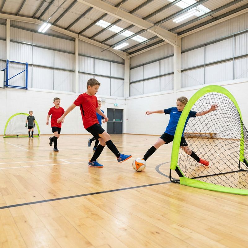 Futbalové bránky OneTeam Balloon Pop-Up green 5