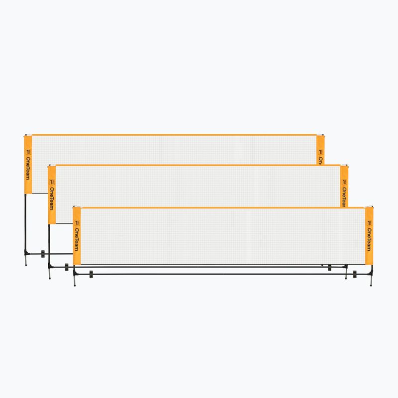 Sieť na bedminton OneTeam Netura 4 orange 2