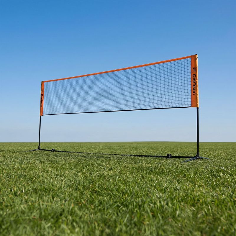 Sieť na bedminton OneTeam Netura 4 orange 7