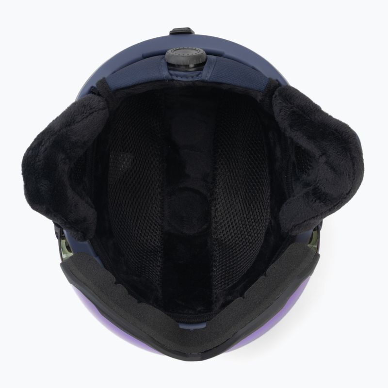 Lyžiarska prilba ATTABO Avens 2.0 Visor modrá 5