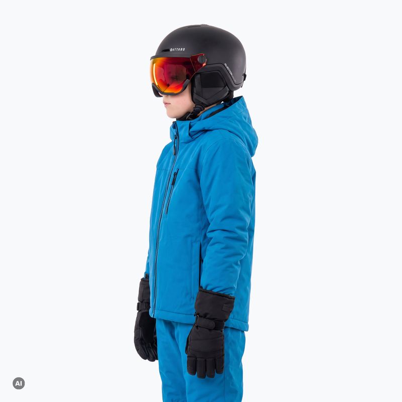Detská lyžiarska prilba ATTABO Avens 2.0 Jr Visor čierna 5