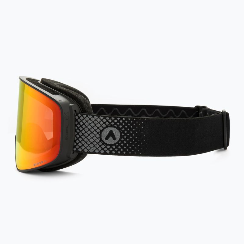 Goggles na lyžovanie ATTABO lyžiarske Kinik čierne 4