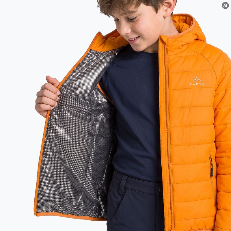 Detská bunda KADVA Litey JR oranžová 4