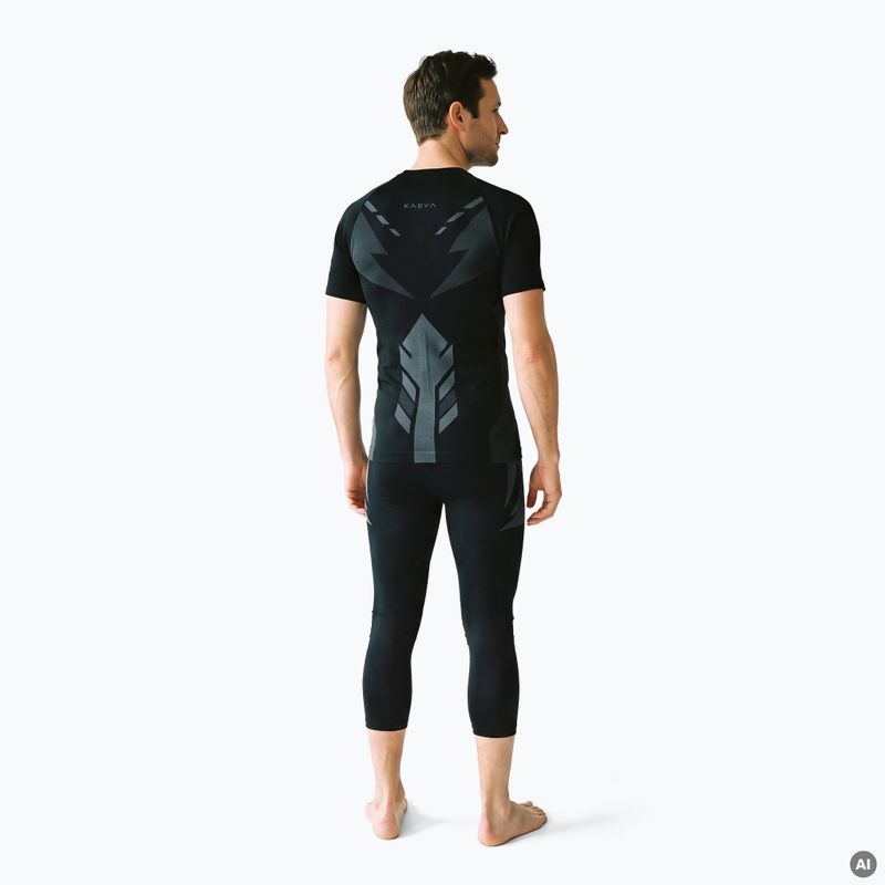 Pánska termo súprava KADVA Alpinestep Thermo SH Light Plus Set Black 2