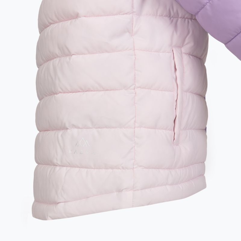 Detská zateplená bunda KADVA Snoway JRG fialová 12