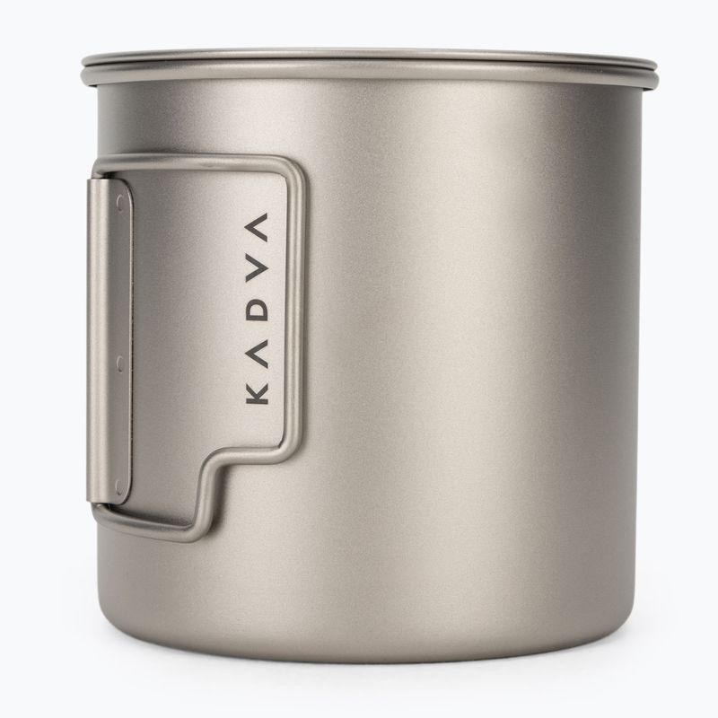 Turistický hrnček KADVA titanium ultralight gray 3