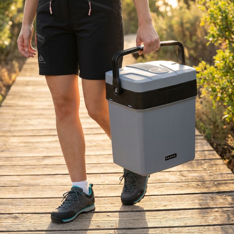 Prenosná chladnička KADVA AC/DC gray 5