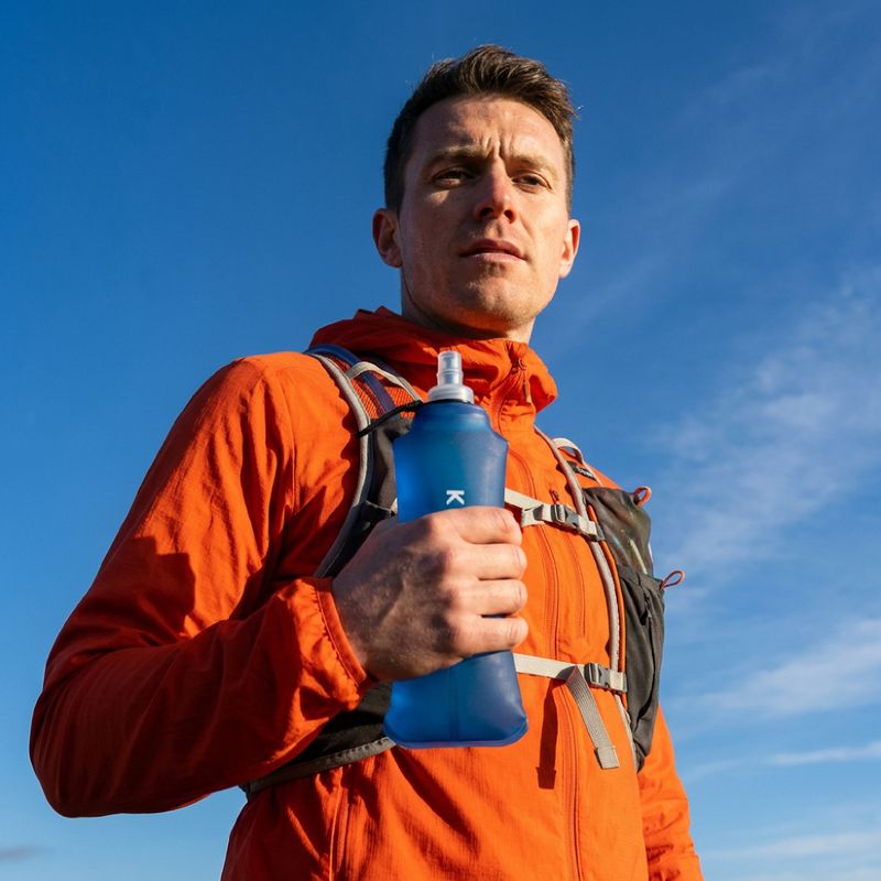 Mäkká fľaša na vodu KADVA softflask Flowbie 500 ml blue 5