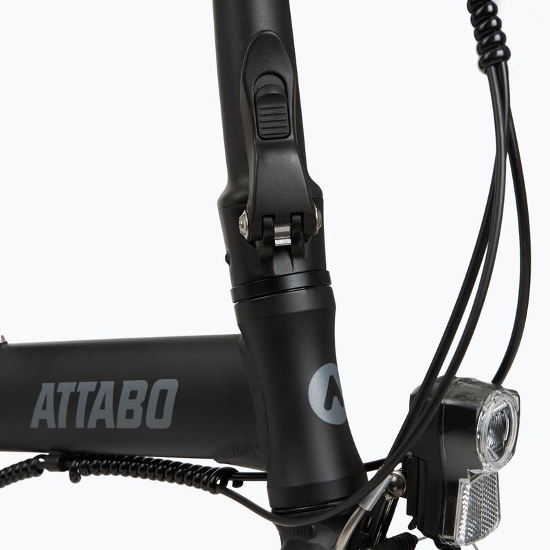 Skladací mestský bicykel ATTABO Breve 2.0 black 15