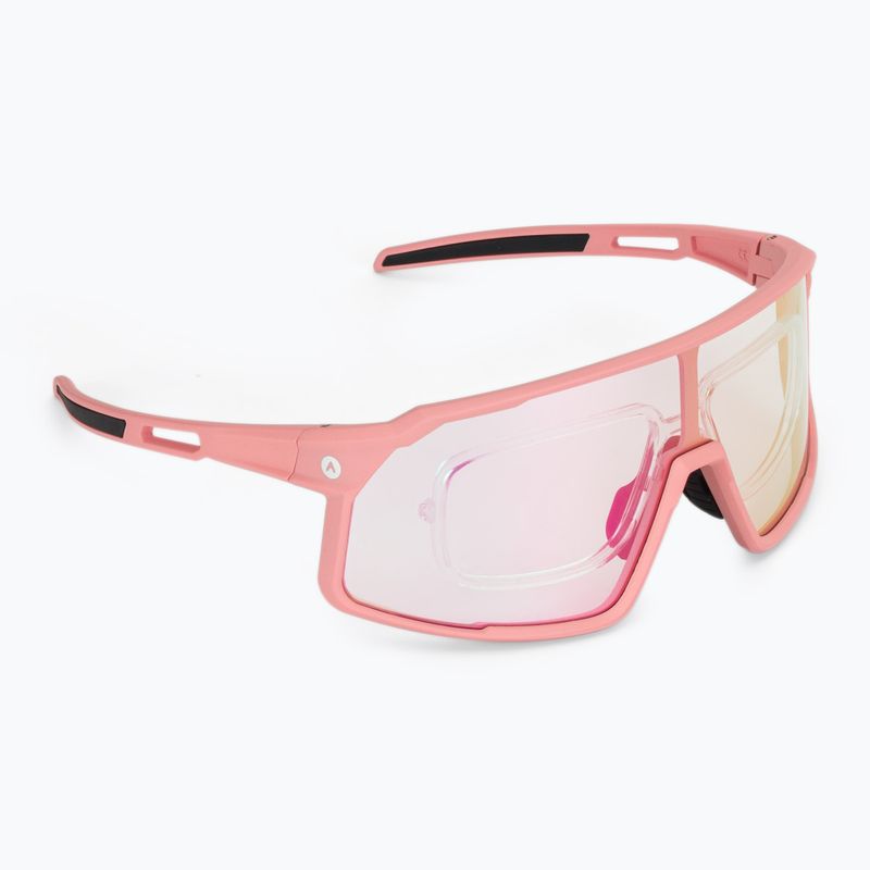 Cyklistické slnečné okuliare ATTABO Stilb photochromic pink 10