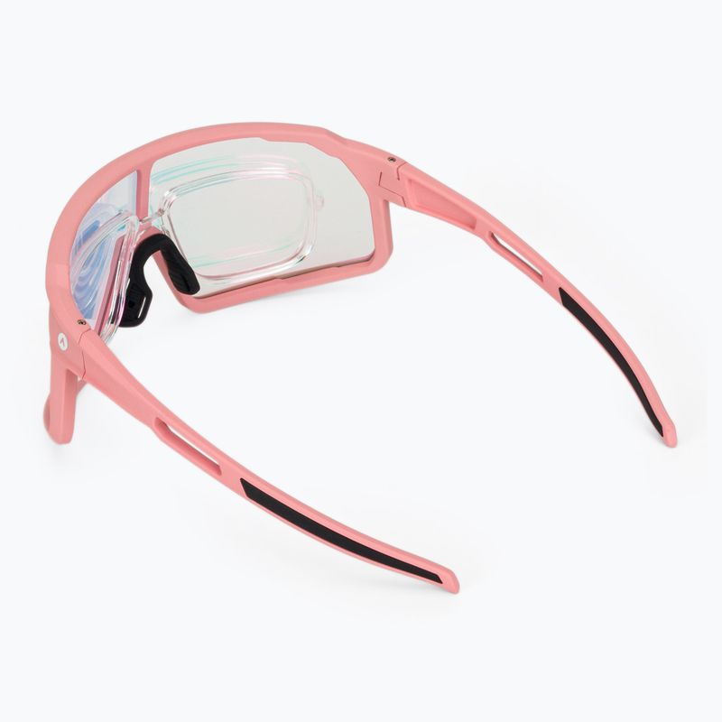 Cyklistické slnečné okuliare ATTABO Stilb photochromic pink 11
