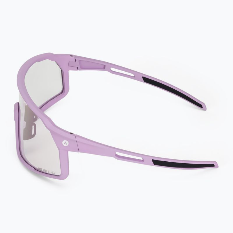 Cyklistické slnečné okuliare ATTABO Stilb photochromic violet 7