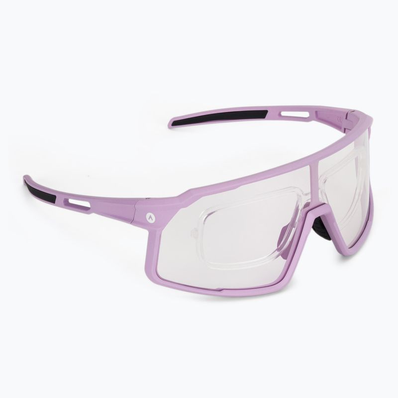 Cyklistické slnečné okuliare ATTABO Stilb photochromic violet 10