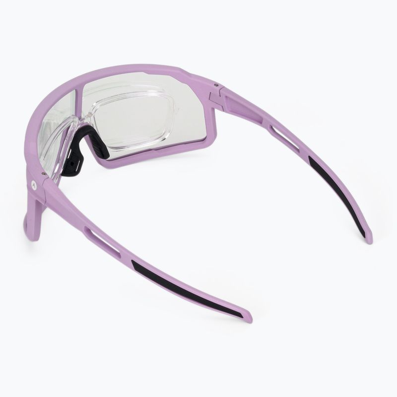 Cyklistické slnečné okuliare ATTABO Stilb photochromic violet 11