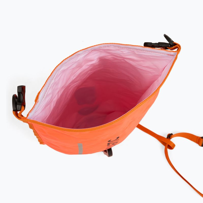 Záchranná bójka na plávanie s vreckom AQUASTIC double-chamber orange 9
