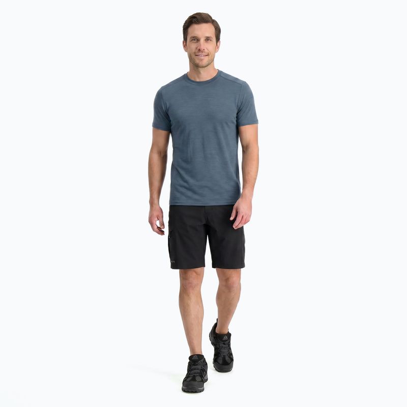 Pánska termoregulačná tričko WOOLCANO Merino 100% TEE0546 šedá 2