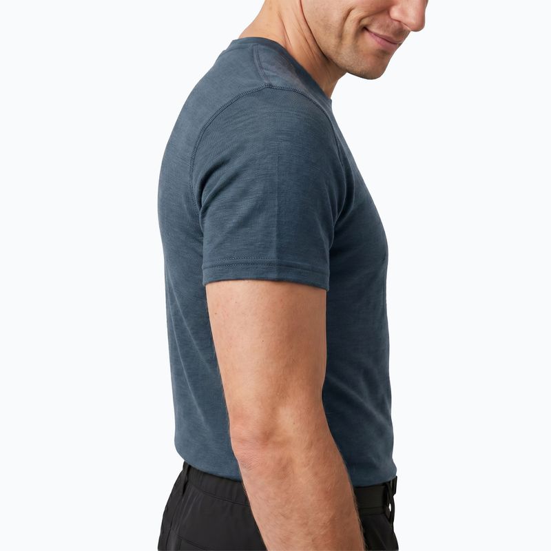 Pánska termoregulačná tričko WOOLCANO Merino 100% TEE0546 šedá 4