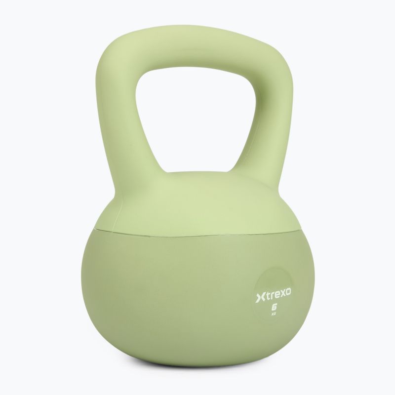 Mäkký kettlebell Xtrexo SK06 Green 6