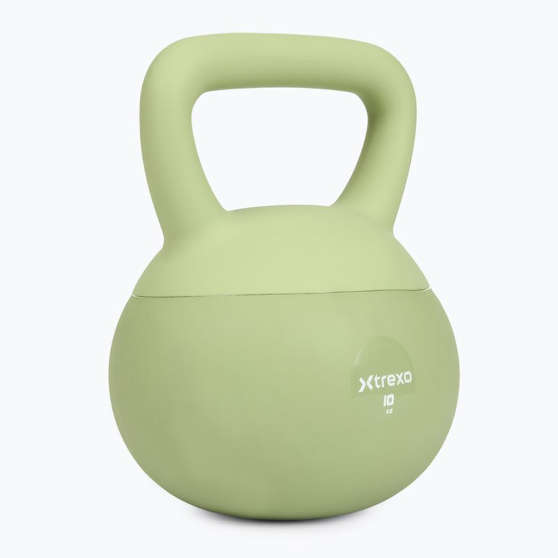 Mäkký kettlebell Xtrexo SK10 Green 6