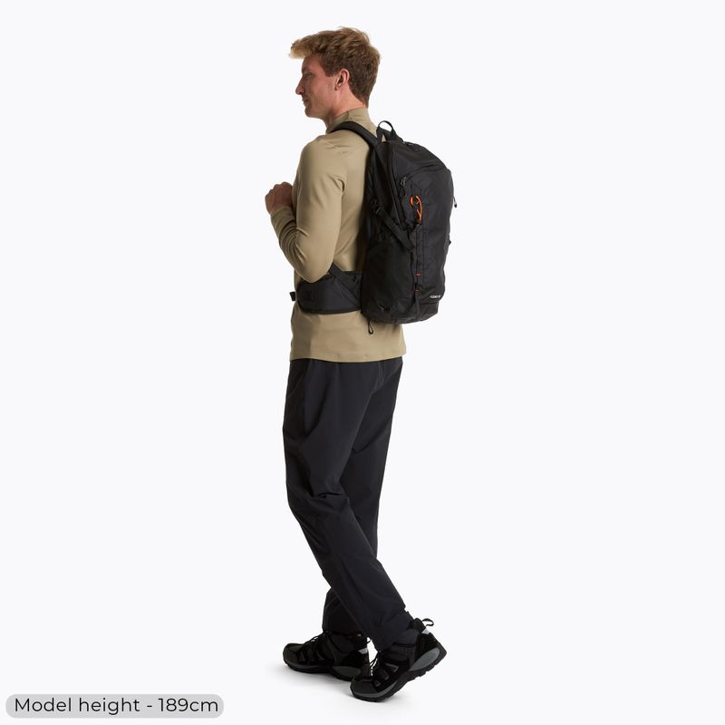 Turistický batoh KADVA Fleiro 30 l čierny 6