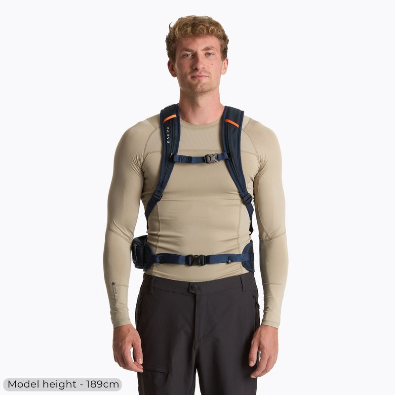 Turistický batoh KADVA Fleiro 30 l tmavomodrý 3