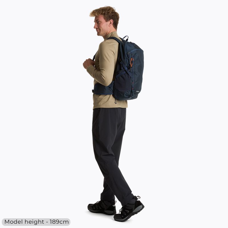 Turistický batoh KADVA Fleiro 30 l tmavomodrý 6