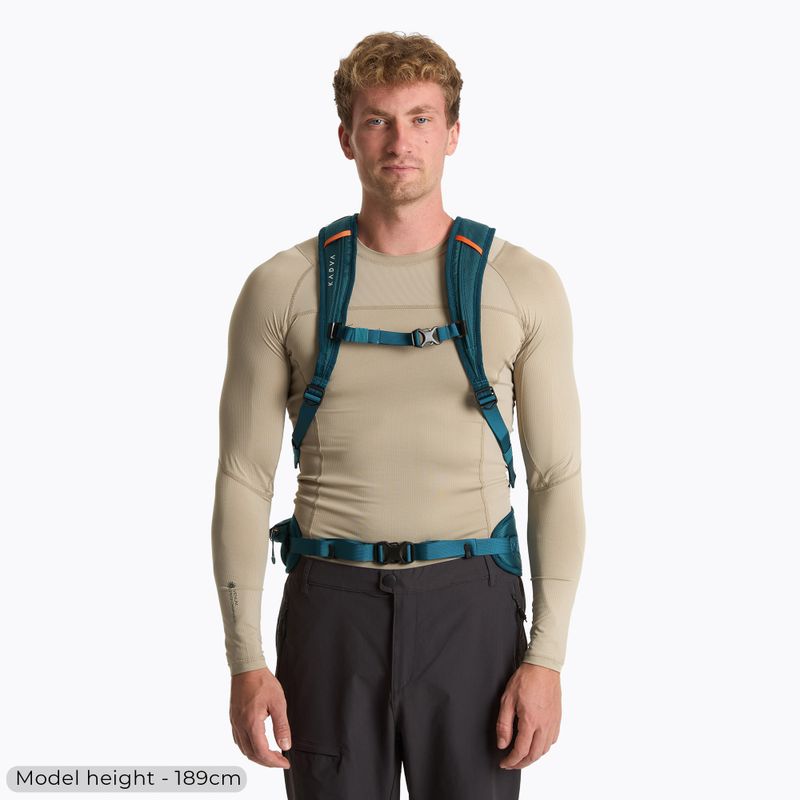 Turistický batoh KADVA Fleiro 30 l tmavomodrý 3