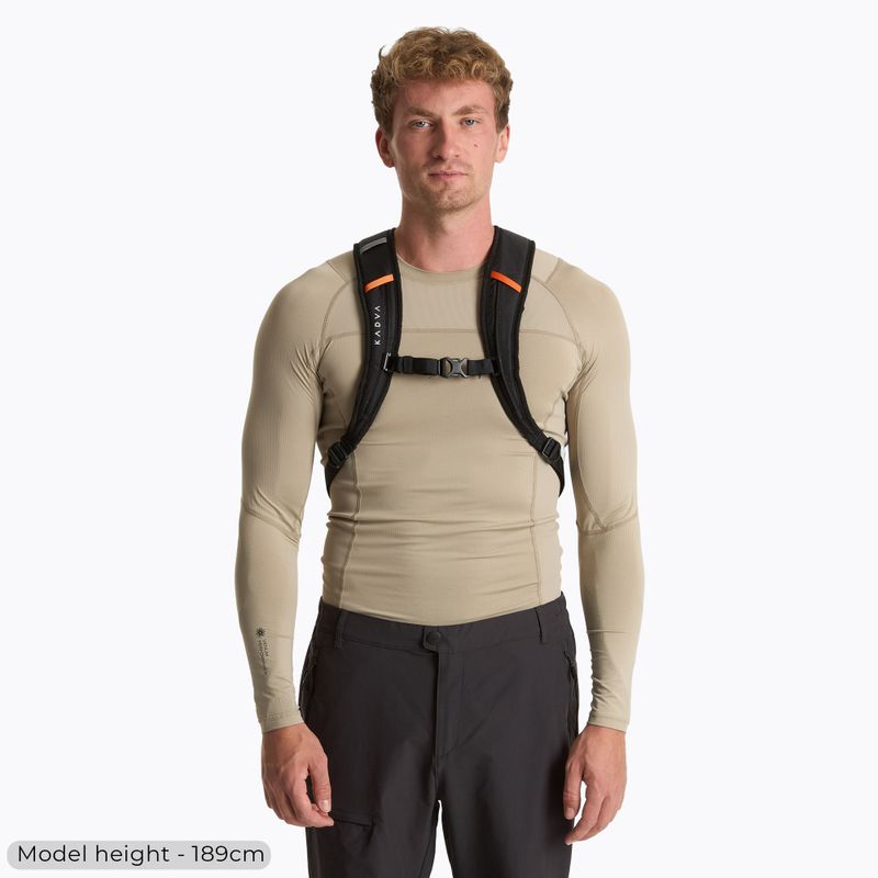 Turistický batoh KADVA Fleris 15 l čierny 3