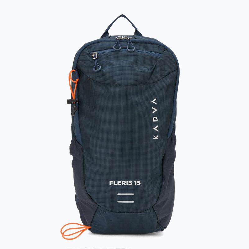 Turistický batoh KADVA Fleris 15 l tmavomodrý 7