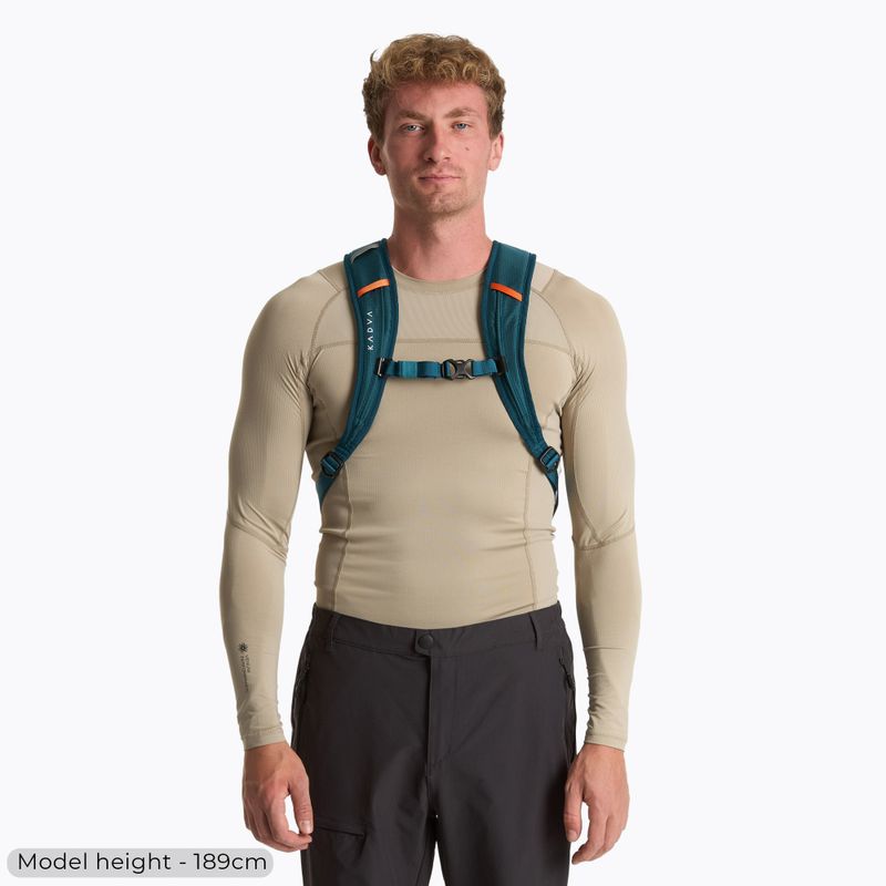 Turistický batoh KADVA Fleris 15 l dark marine blue 2
