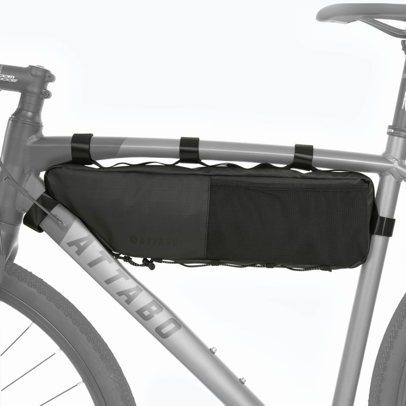 Rámová taška na bicykel ATTABO Underra L 4 l black