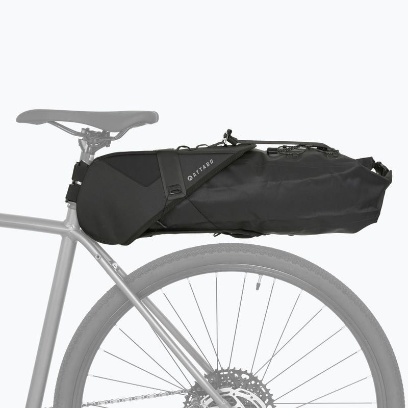Brašňa pod sedlo bicykla ATTABO Hanglo 8 l black