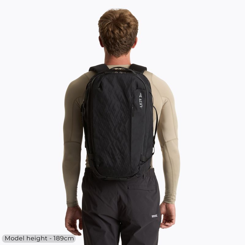 Turistický batoh KADVA Glejt 30 l čierny 5