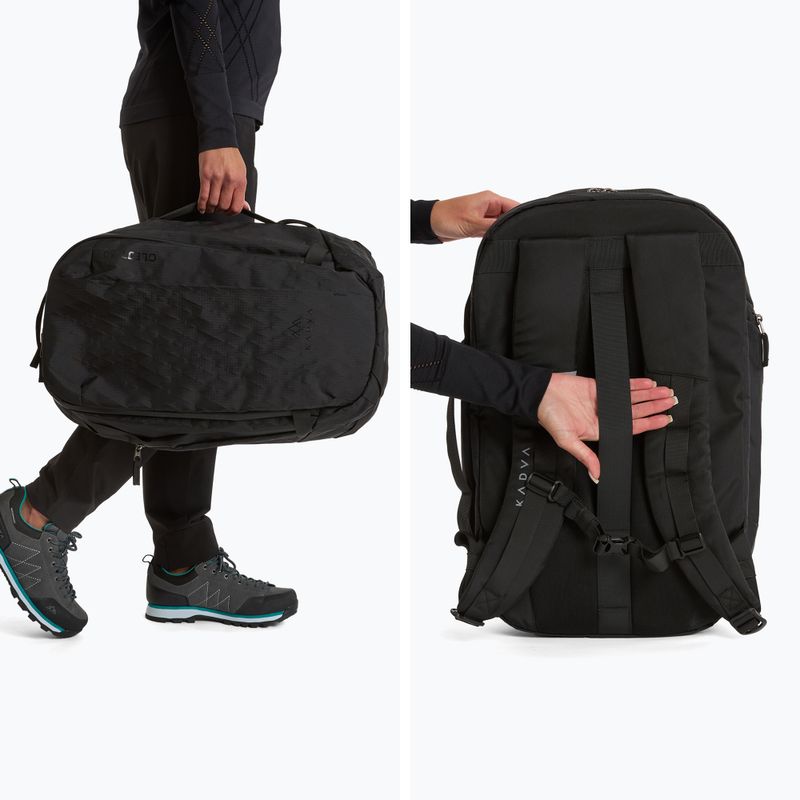 Turistický batoh KADVA Glejt 30 l čierny 13