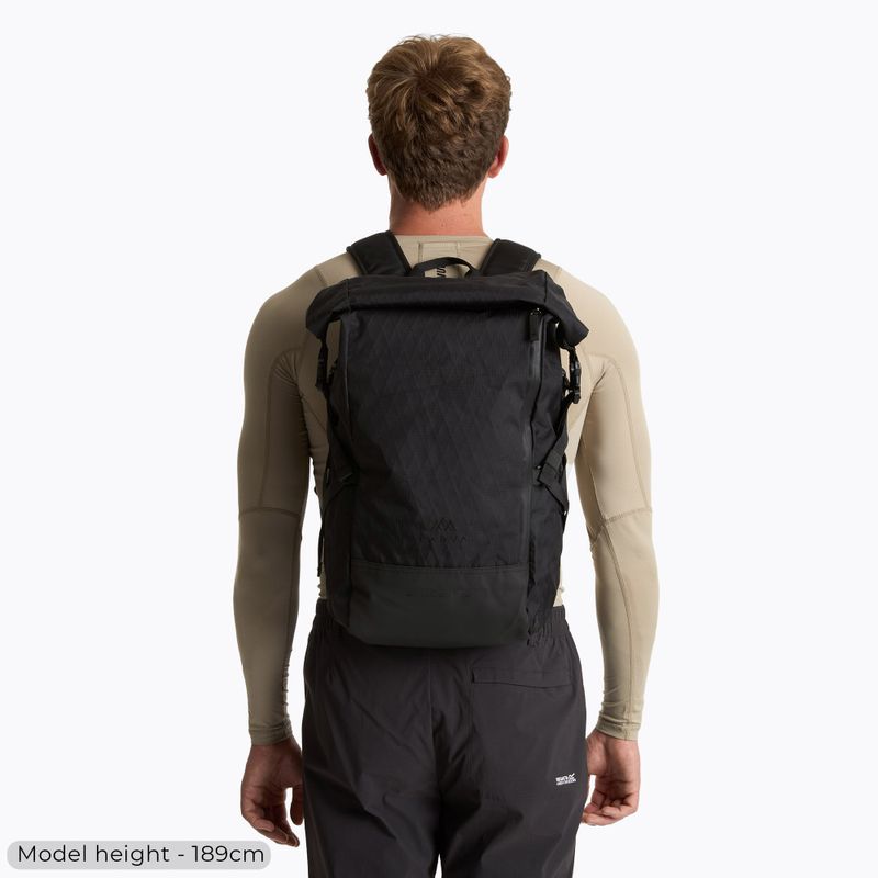 Turistický batoh KADVA Londer 25 l čierny 5