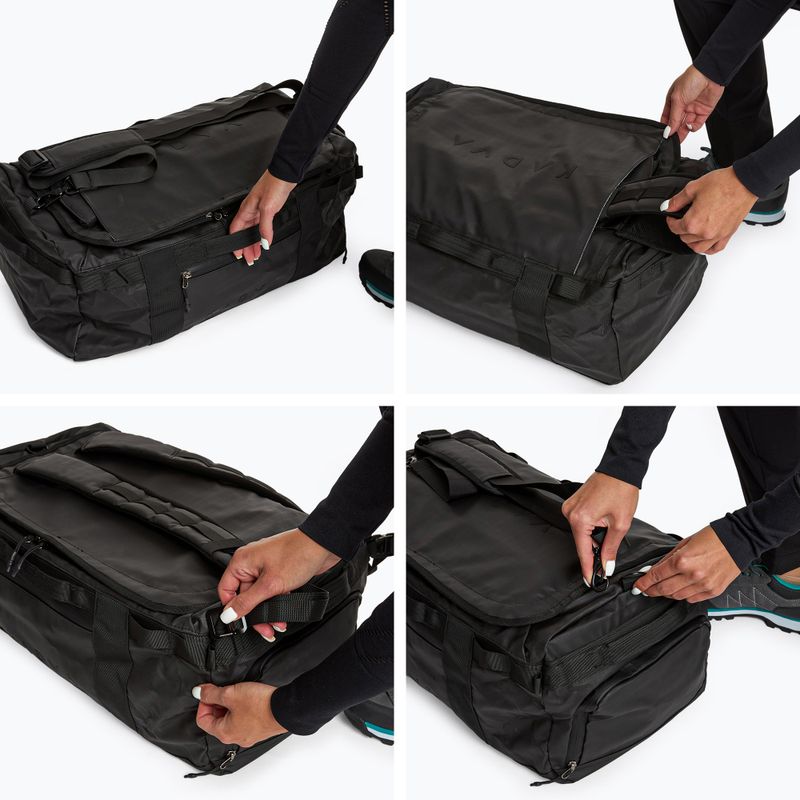 Taška Duffel Bag KADVA 2v1 Alltaker 40 l čierna 11