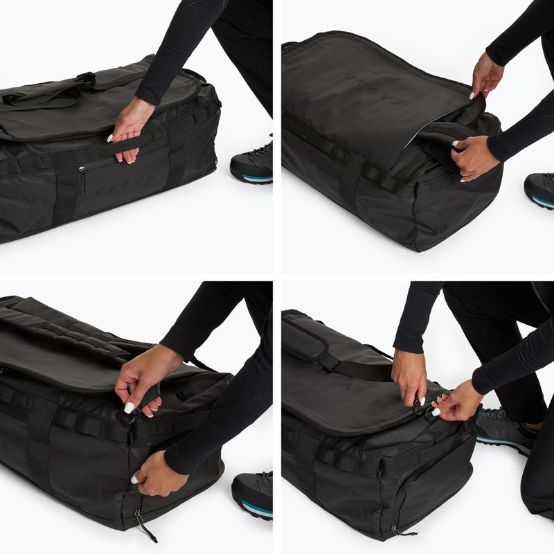 Taška Duffel Bag KADVA 2v1 Alltaker 60 l čierna 12