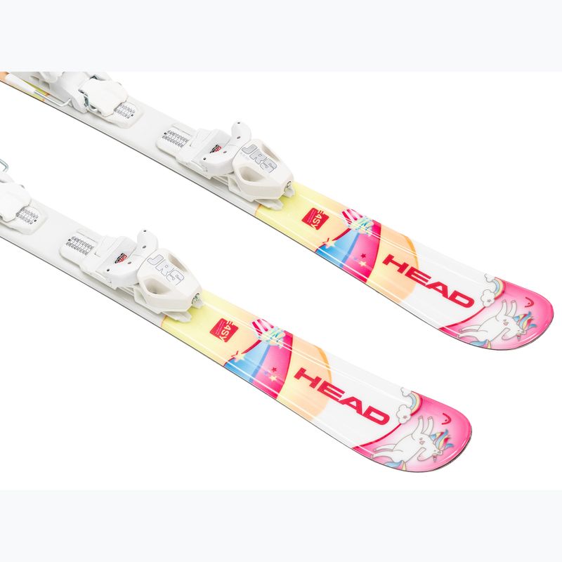 Detské zjazdové lyže + viazanie HEAD Unicorn Easy JRS + Jrs 4.5 GW CA unicorn 3