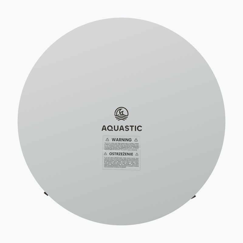 Bazén nafukovací AQUASTIC ONSEN drop stitch 700 l 150 cm šedý 7