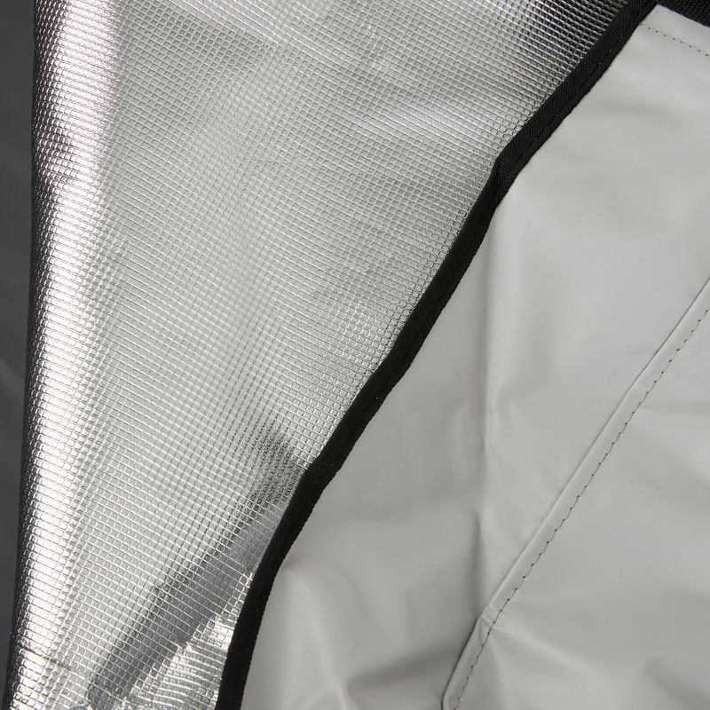 Nafukovací bazén AQUASTIC ONSEN drop stitch 1400 l 186 cm sivý 10