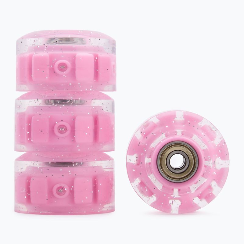Kolieska na korčule ATTABO Diamond 4 ks pink
