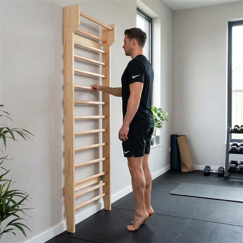 Švédska stena XTREXO LW100 wooden 4