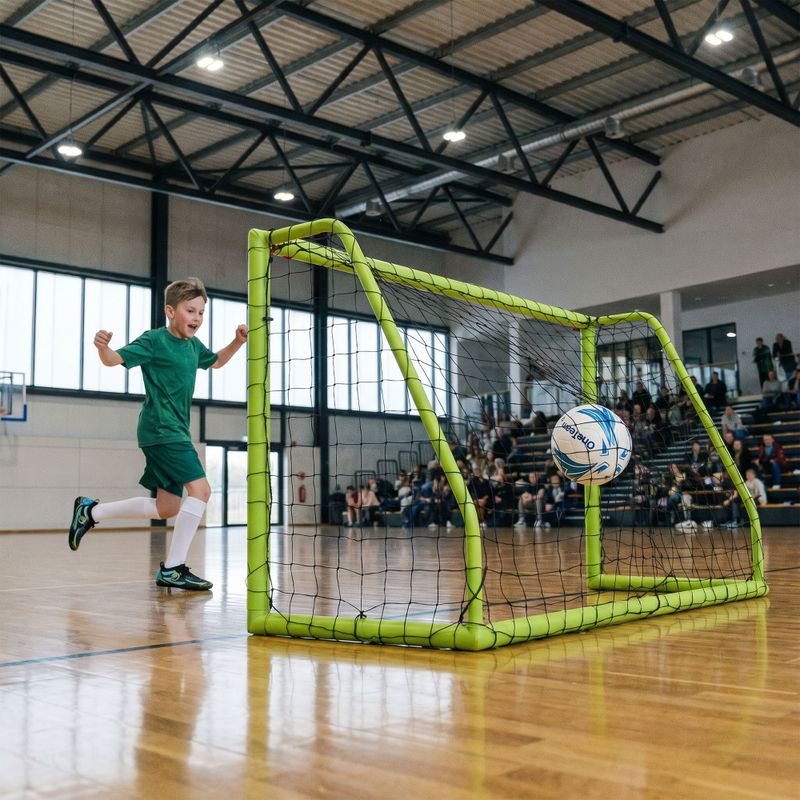 Futbalová bránka OneTeam PVC OT-B4W007 244 x 150 cm green 3