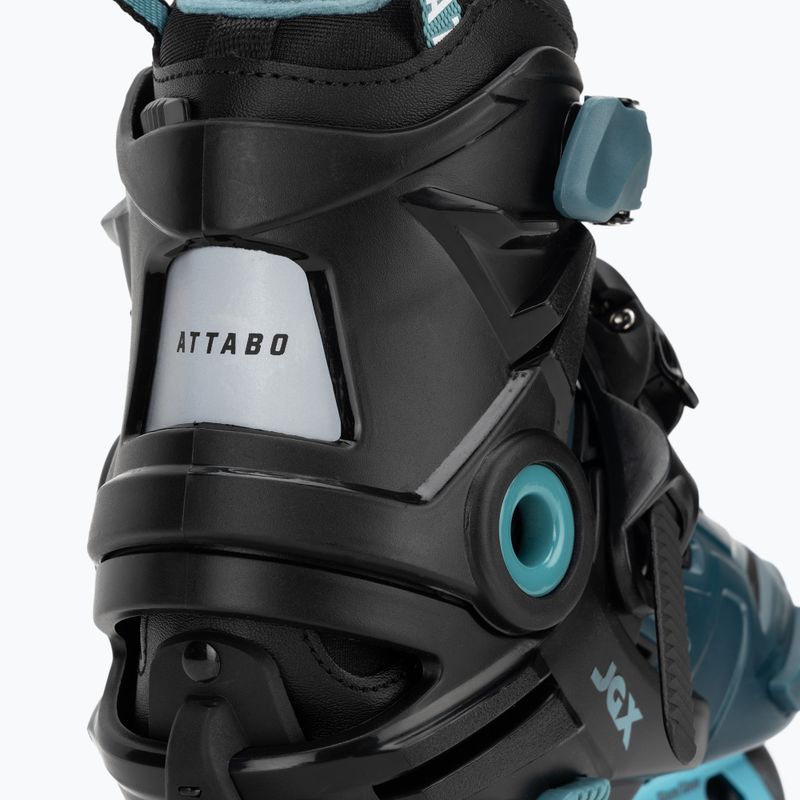 Detské nastaviteľné kolieskové korčule ATTABO JGX blue 11