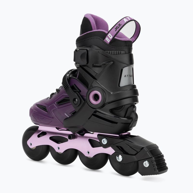 Detské nastaviteľné kolieskové korčule ATTABO JGX purple 7